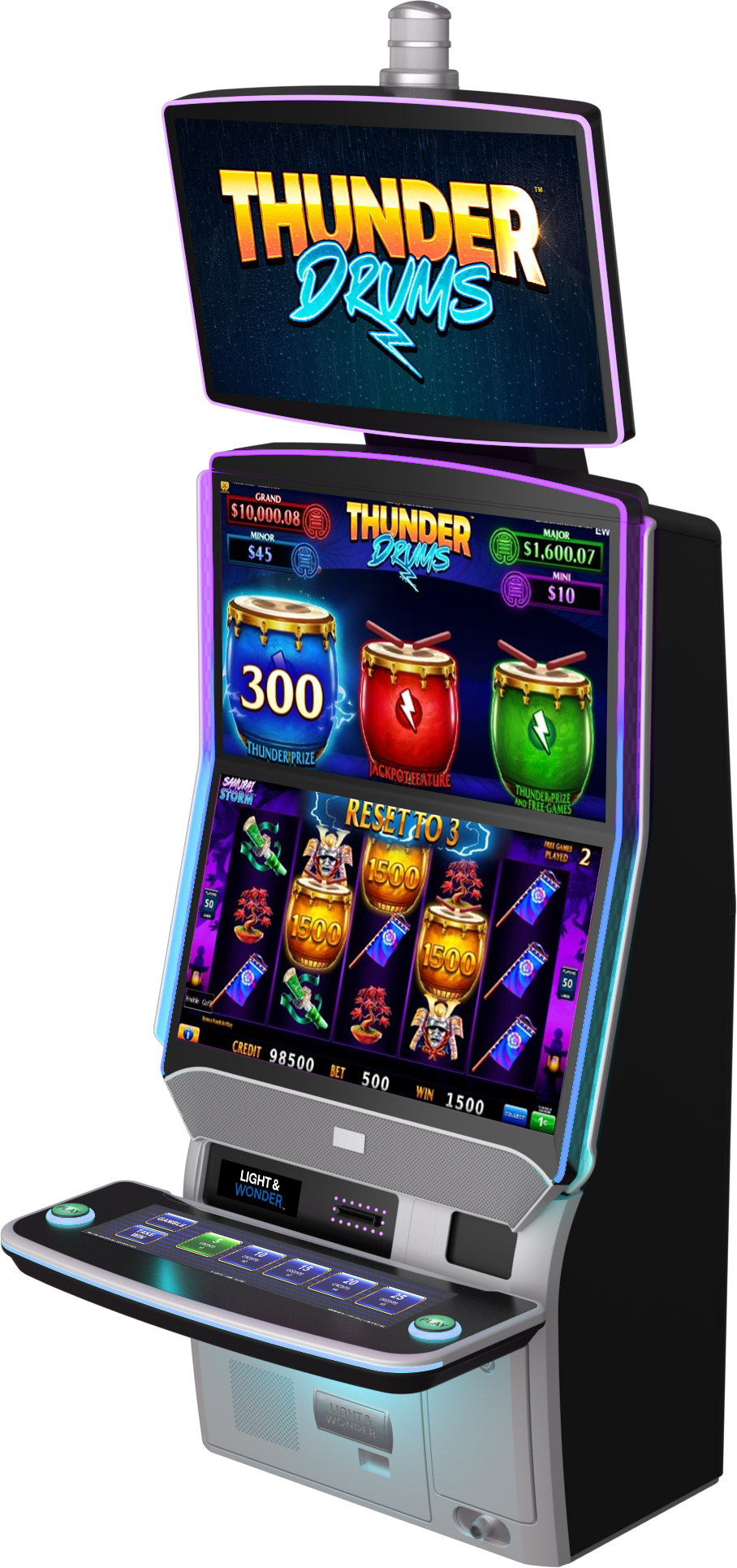Thunder Drums - Samurai Storm Cabinet